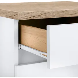 OPTIFIT Küchenzeile Roth 210 cm weiß