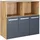 Arthur Berndt Kinderregal Alessio 99 x 92 x 42 cm Eiche braun