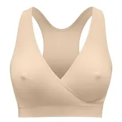 medela Keep CoolTM Atmungsaktives Schlaf-Bustier für Schwangerschaft und Stillzeit chai, M