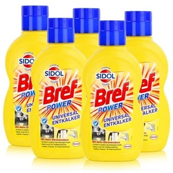 Sidol Sidol Universal-Entkalker 500 ml – Mit Aktiv-Zitronensäure (5er Pack) Entkalker