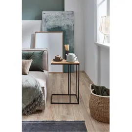 xonox.home Couchtisch Schwarz Metall 30 x 58 x 40 cm