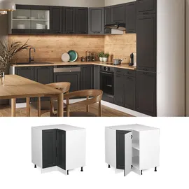 Vicco Eckunterschrank R-Line 75,6 x 81,6 x 46 cm Anthrazit