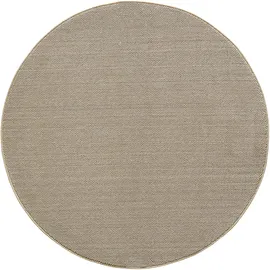 Ayyildiz Kurzflorteppich Loom 4300 Beige Ø 120 cm
