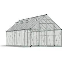 CANOPIA Balance Alu silber HKP 4 mm 15 m2 inkl. Fundament