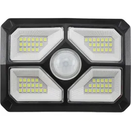 ChiliTec LED Solar Wandleuchte 'SWL 722' PIR Bewegungsmelder, 72 LEDs, IP65 - Weiß
