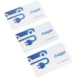 Hager RFID Karten drei Stück XVA410