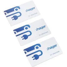 Hager RFID Karten drei Stück XVA410