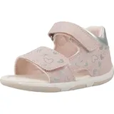 GEOX Jungen Mädchen B TAPUZ Girl Sandal, LT Rose/Silver, 25 EU