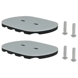 nivello®-Fußplatte für Gitterroste 126 x 89mm