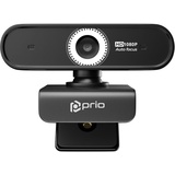 Prio Full HD Webkamera mit Mikrofon/Autofokus