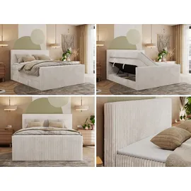 MKS Meble TILIANO KING DUO 140 x 200 cm H4 Beige