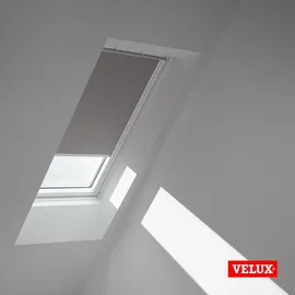 VELUX Verdunkelungsrollo DKL CK02 0705SWL Grau, 0705, GGU,Manuell,VELUX,weiße Schiene