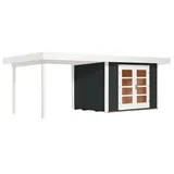 Weka 126 B 590x301cm Gartenhaus anthrazit (126.3030.46211)