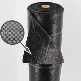 Aquagart 10m2 Bodengewebe Unkrautfolie Mulchfolie 100g 1m breit schwarz