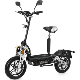 Viron VR-1500-EEC 1000 W 35 km/h Schwarz mit Korbset
