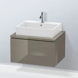 Duravit L-Cube 72x54,7cm, flan. Gr hgl, f Kons, 1 Ausz.