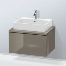 Duravit L-Cube 72x54,7cm, flan. Gr hgl, f Kons, 1 Ausz.