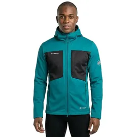 Mammut Ultimate Viii Gore-tex Windstopper® Softshelljacke - Deep Teal / Black - 2XL