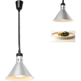 HENDI Wärmelampe, Konisch, Ø Silber