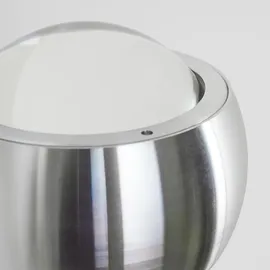 hofstein Arche »Arche« LED Außenwandlampe aus Metall/Glas in Anthrazit