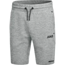 Jako Premium Sweatshorts grau meliert S
