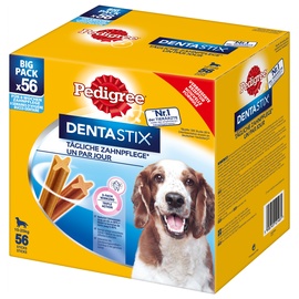 Pedigree 224 x Pedigree Dentastix/Dentastix Fresh zum Sonderpreis - mittelgroße Hunde
