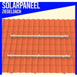 FIREND24 Solarpanel-Halterung Set für Ziegeldach 25-40mm