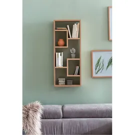 Wohnling Wandregal 36 x 90 x 14,5 cm Eiche