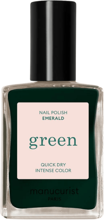 Green Nail Polish Emerald
