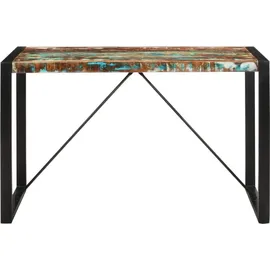 vidaXL Esstisch 120 x 76 x 55 cm Altholz braun