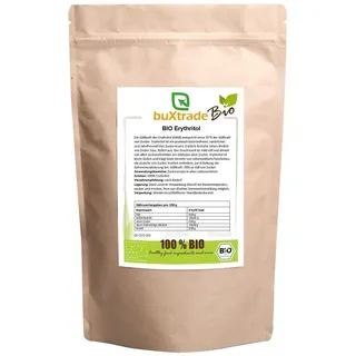 buXtrade Bio Erythritol Erythrit 0,5 kg Pulver