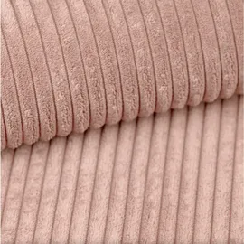 kaiser möbel Ecksofa Designer MODENA STUDIO stoff Dicker cord Poso Rosa Rechts