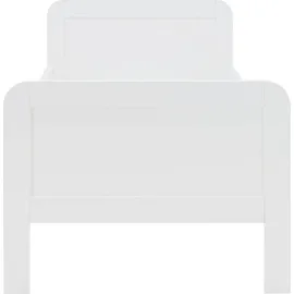 Homestyle4u Komfortbett Bett Senioren Seniorenbett 90x200 Komforthöhe Weiß Holz Leichter Einstieg extra hoch