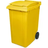 BRB-Lagertechnik Mülltonne 360 l Gelb
