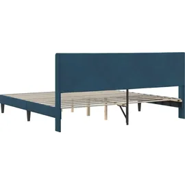 vidaXL Moderner Bettrahmen 200 x 200 cm Blau