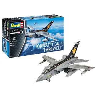 Revell Modellbausatz Eurofighter Typhoon - Detaillierter Modellbausatz mit beweglichen Canard-Flügeln - Realistischen Cockpit-Details und Super-Abziehbild für die Baron Spirit-Version