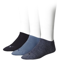 Puma Unisex Socken - Sneaker-Socken, Damen Herren einfarbig, Vorteilspack Dunkelblau/Blau/Hellblau 43-46