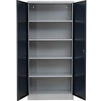 Gürkan Stahlschrank 100096 anthrazit 92,0 x 42,0 x 195,0