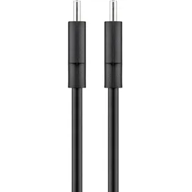 AccuCell USB-C auf USB-C 1 m Schwarz