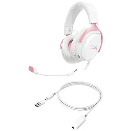 Kingston HyperX Cloud III Weiß-Rosa
