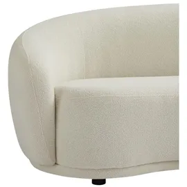 Pascal Morabito Sofa 3-Sitzer - Bouclé-Stoff - Beige - BOVANA von Pascal Morabito