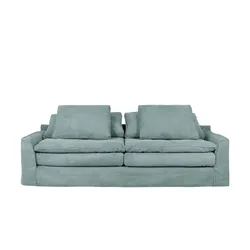 SOHO Sofa 3-sitzig  Sarvika ¦ blau ¦ Maße (cm): B: 233 H: 95 T: 114