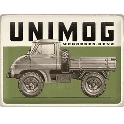 Blechschild Unimog Vintage