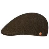Mayser Flat Cap (1-St) Schirmmütze mit Schirm, Made in the EU braun S (54-55 cm)