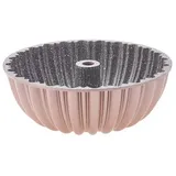 Karaca Keks-Formscheiben Cake Pro Kuchenform aus Gusseisen in Scheibenform, Rosegold