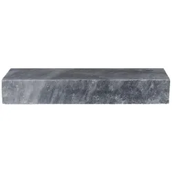 WOHNRAUSCH Blockstufe »Pandora Blue«, LxBxH: 100 x 35 x 15 cm, Kalkstein, blau/grau