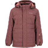 ZigZag Skijacke "Nino", Jungen, Gr. 110, rot, 100% Polyester, unifarben, normal, ohne Ausschnitt, Jacken Skijacke, im gesteppten Design mit wasserdichter Qualität