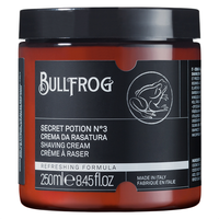 BULLFROG Secret Potion N.3 Shaving Cream Refreshing Rasiercreme 250 ml