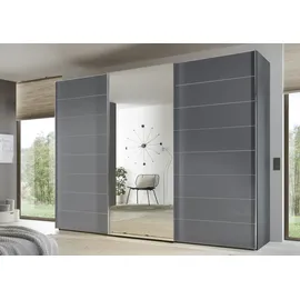 STAUD Schwebetürenschrank Sonate Como mit Spiegel 298 x 222 x 68 cm Grau