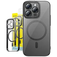 Baseus Glitter Series Magnetic Case iP14 iPhone 14 Pro (schwarz)
